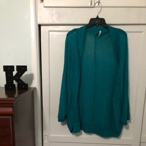 Teal Cardigan/Shawl